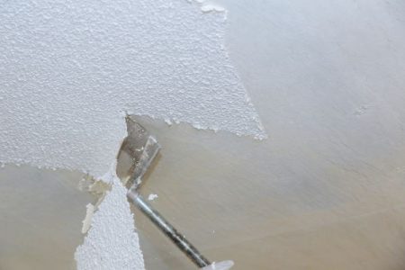 Ceiling Texture Removal & Refinishing